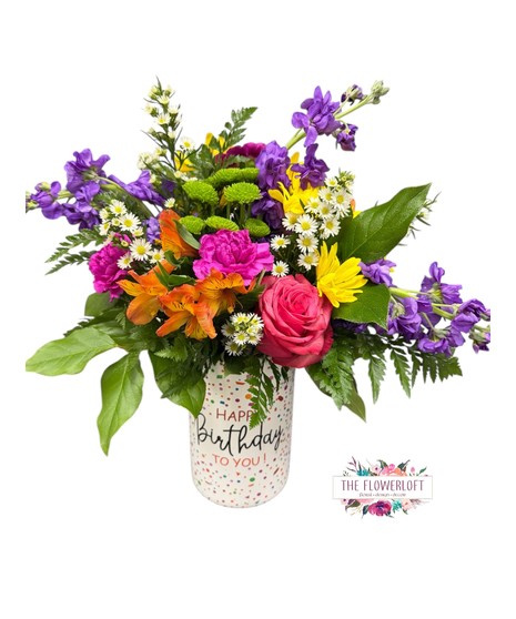 Birthday Confetti Blooms