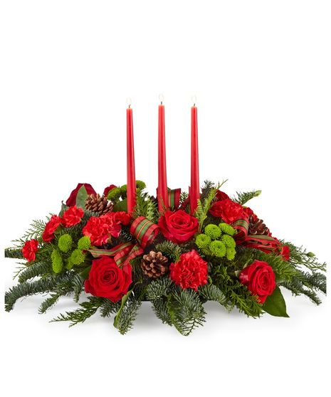 By the Candlelight Centerpiece