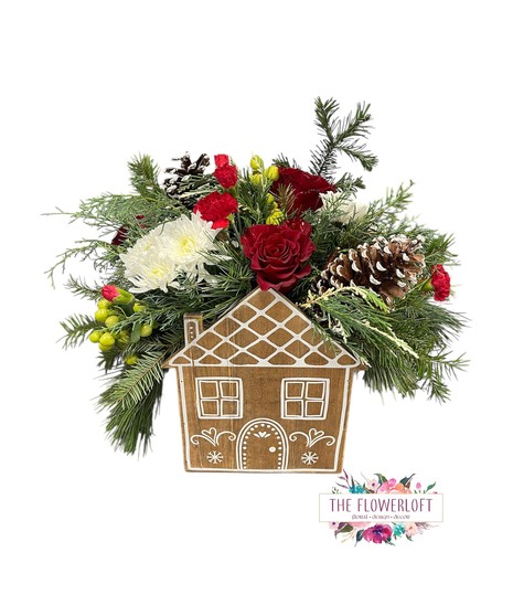 Gingerbread Cottage Bouquet