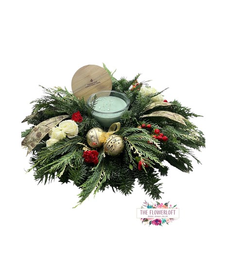 Winter Evergreen Glow