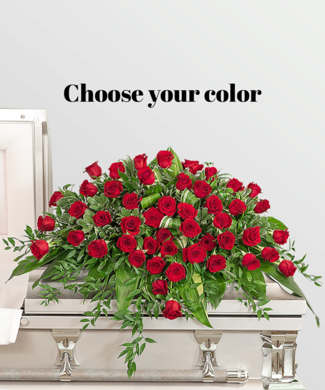 Everlasting Love Casket Spray