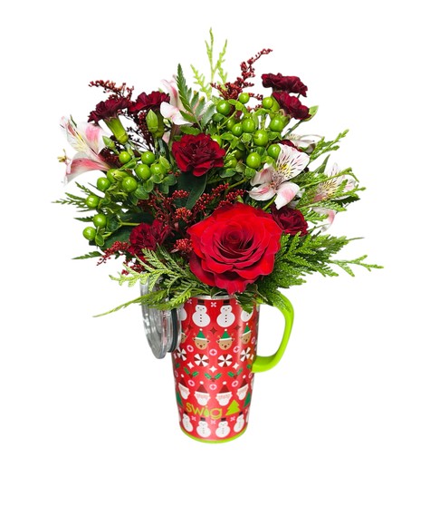 Christmas Swig Arrangement