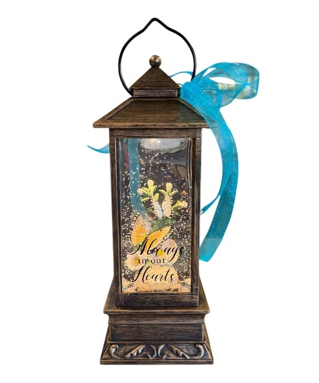 Memorial Water Globe Lantern