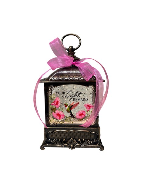 Memorial Water Globe Lantern