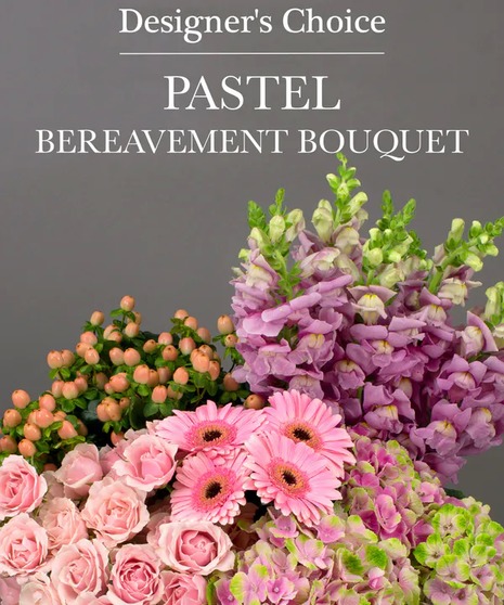 Pastel Bereavement Bouquet