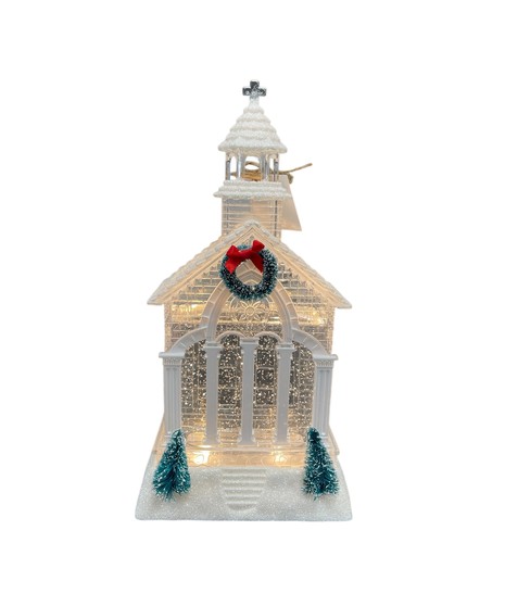 Winter Water Globe Lantern